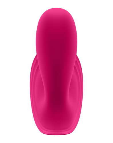 Satisfyer Top Secret - Вибратор с двумя моторами для точки G или анальной стимуляции,11х3 см., (розовый)